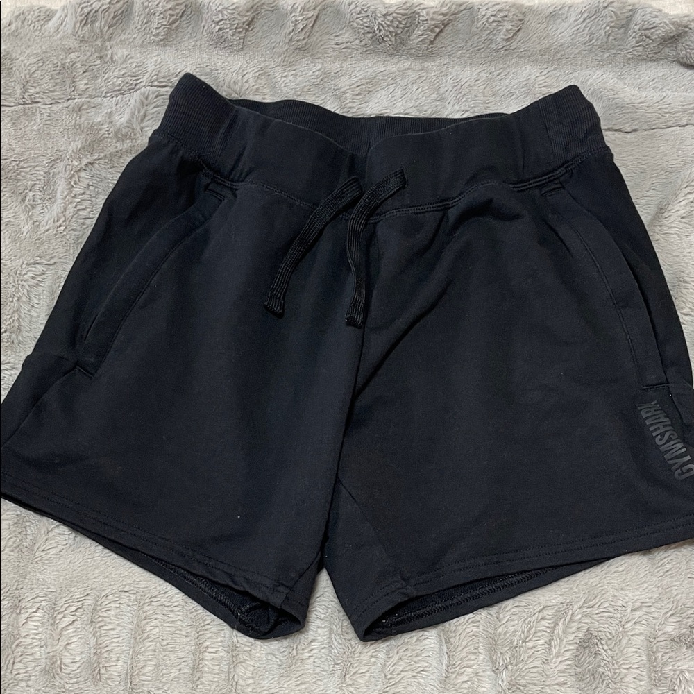 Gymshark Midnight Black Women's Athletic Shorts